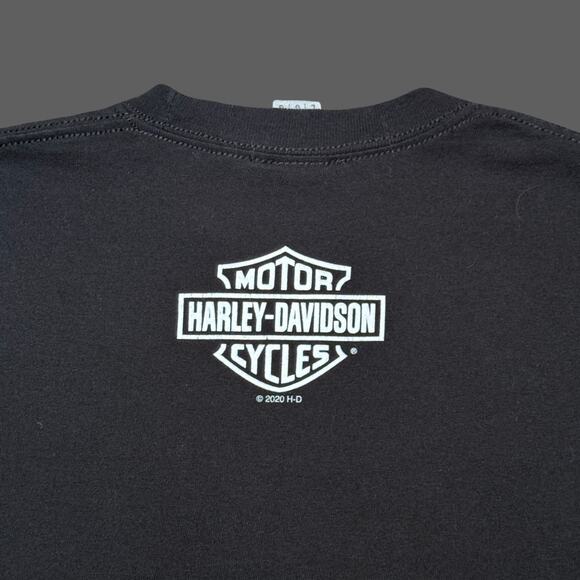 Harley Davidson Livewire 2020 Black/White Graphic Tee Size L GUC - Picture 7 of 7
